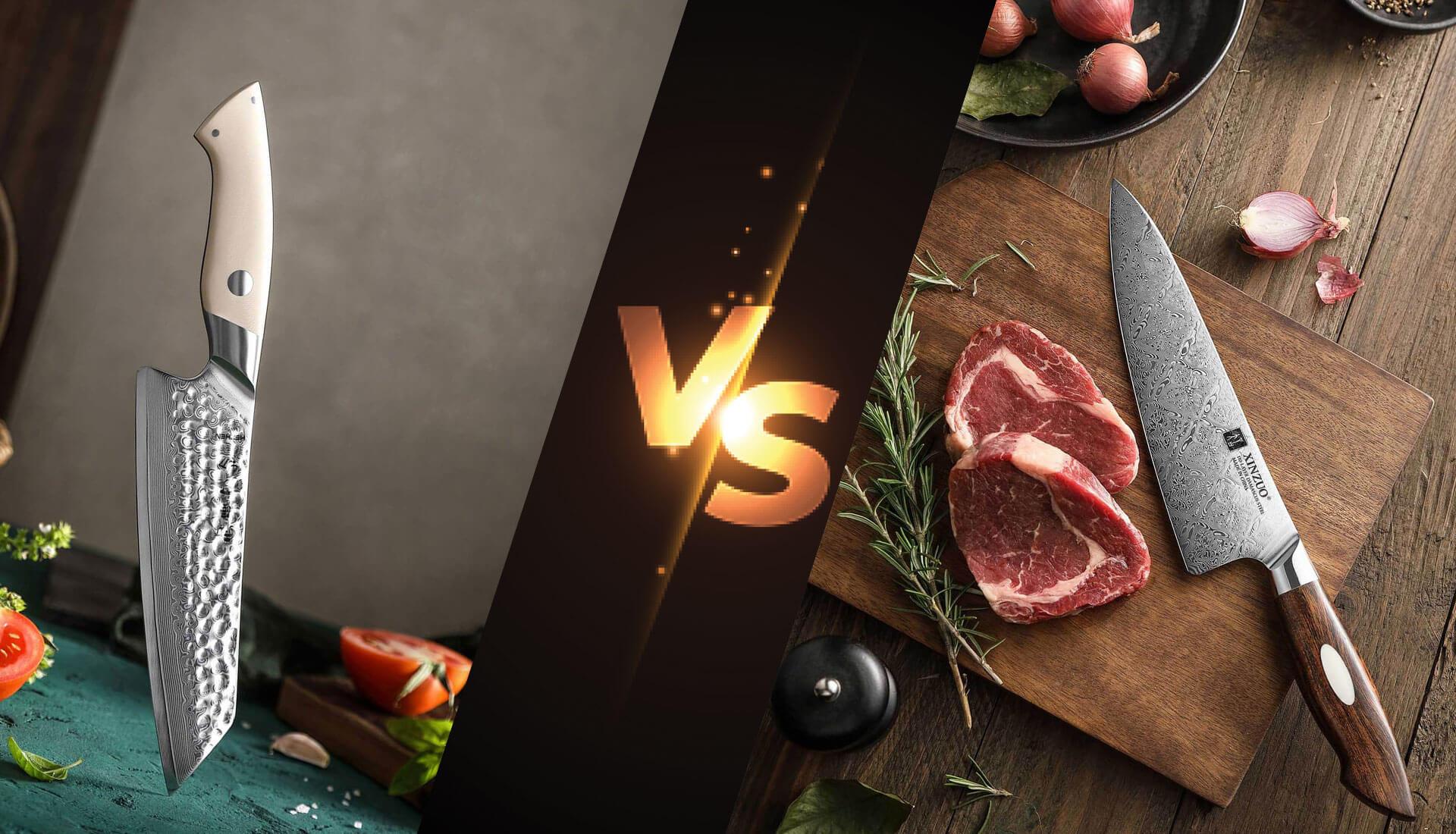 This Vs. That Santoku Knife Vs. Chef Knife — The Bamboo Guy