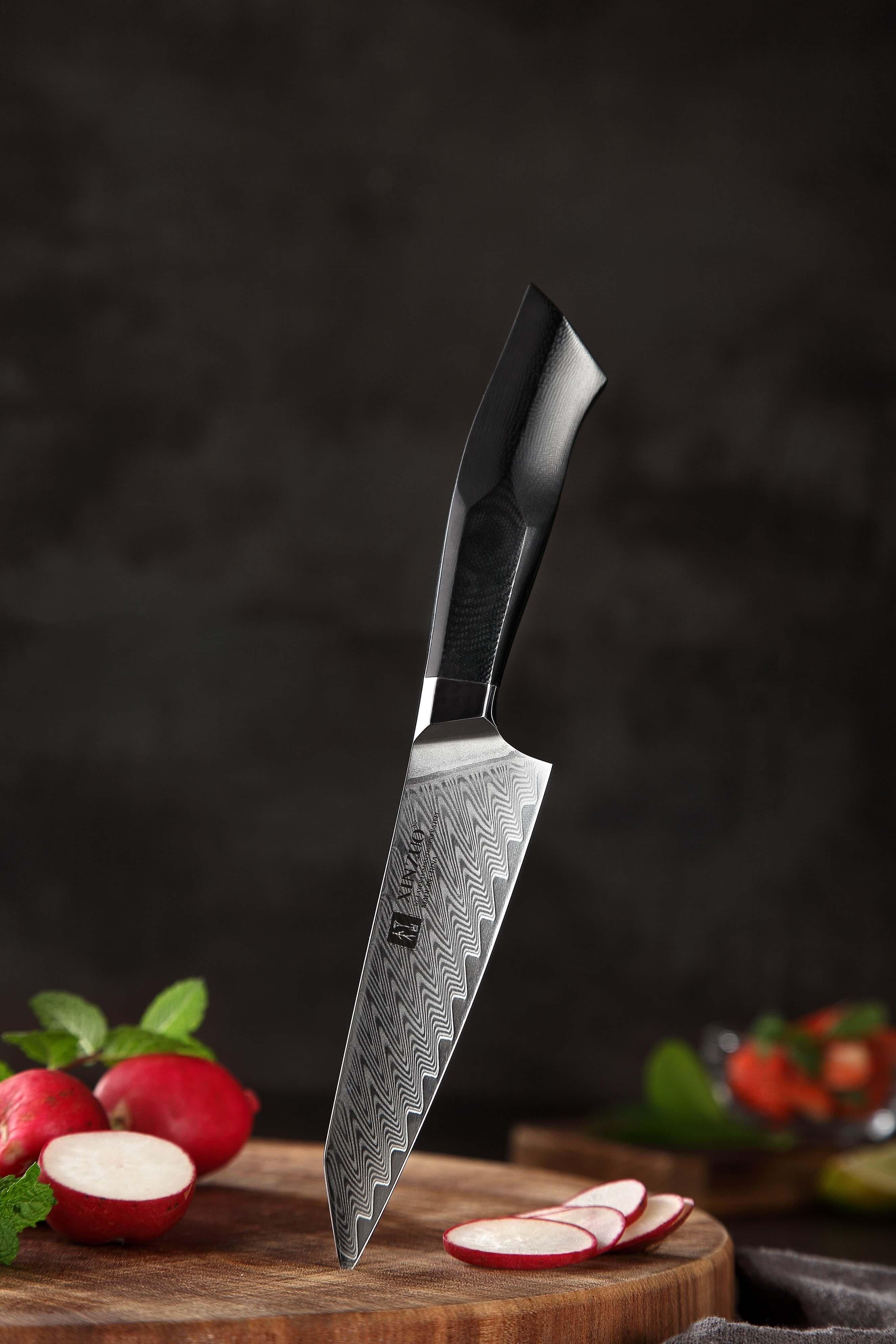 XINZUO 8.5'' Inch Chef Knife German 1.4116 Stainless Steel Kitchen