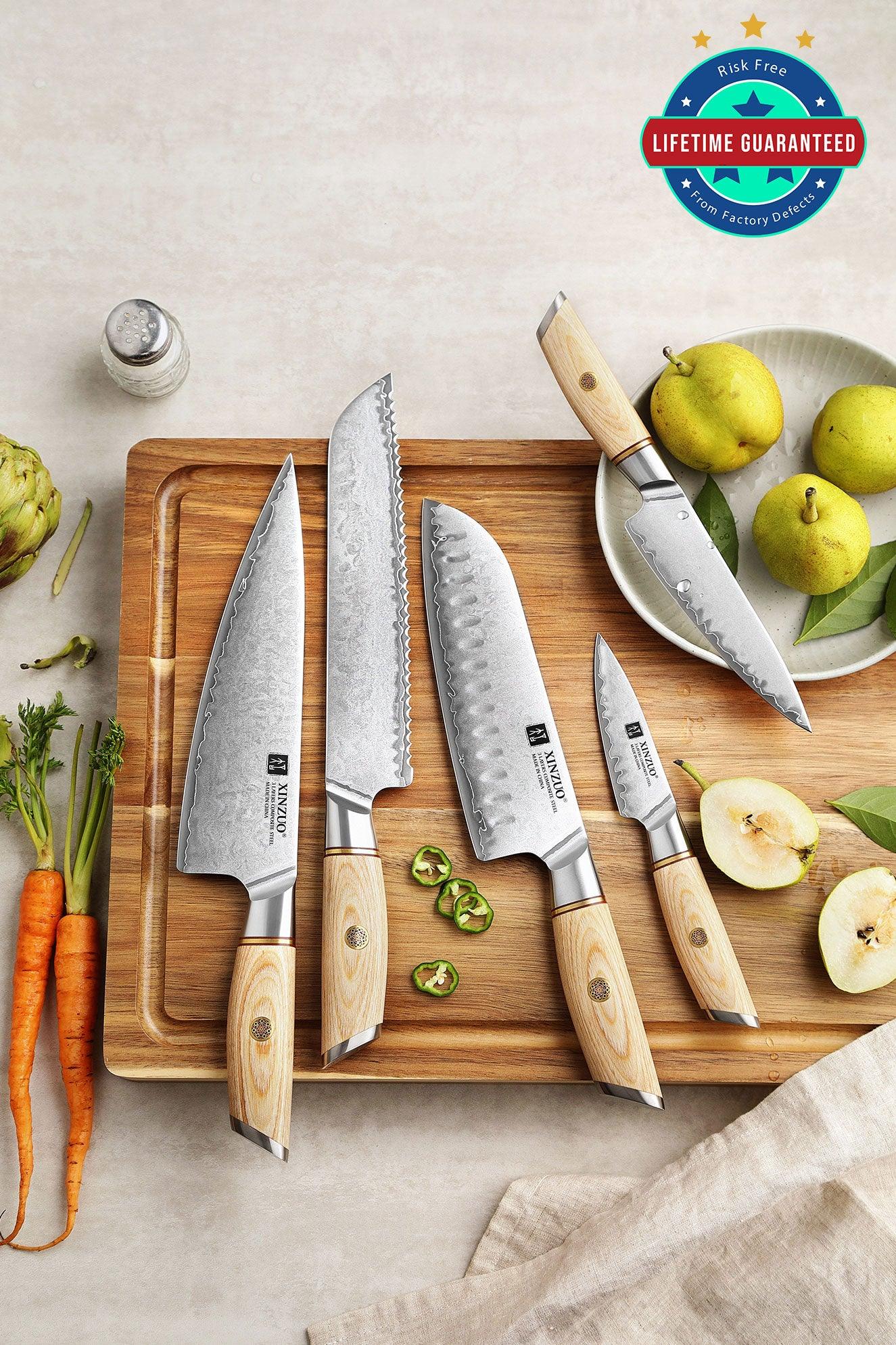 Xinzou B37S Kitchen Set | 5-Piece Knife Collection — The