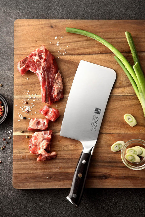 Xinzuo B13S German Stainless Bone Chopping Knife Kitchen Cleaver Knives