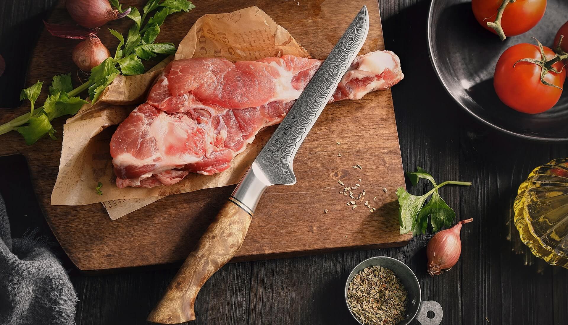 Difference Between a Boning Knife and a Filleting Knife — The Bamboo Guy