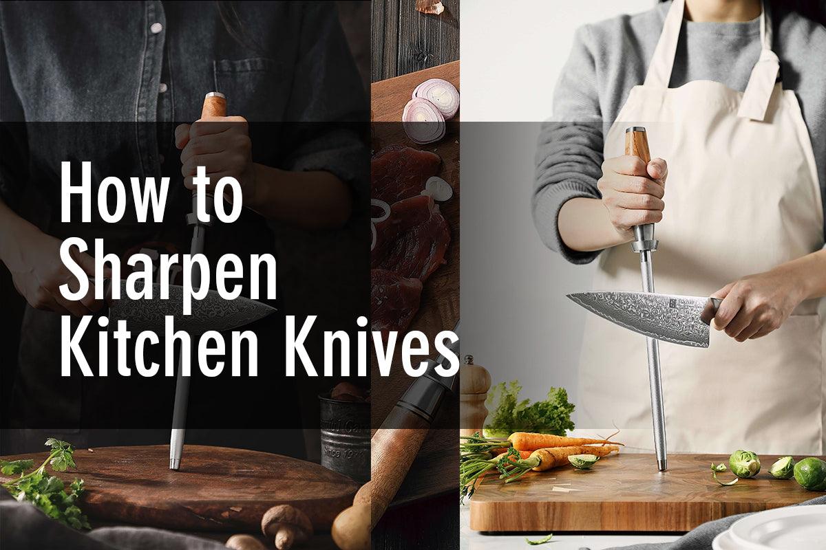 How to Sharpen Kitchen Knives - The Bamboo Guy