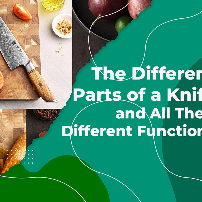 The Different Parts of a Knife and All Their Different Functions