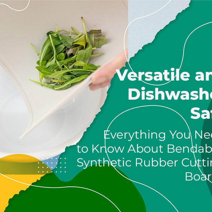 Versatile and Dishwasher Safe: Everything You Need to Know About Bendable, Synthetic Rubber Cutting Boards - The Bamboo Guy