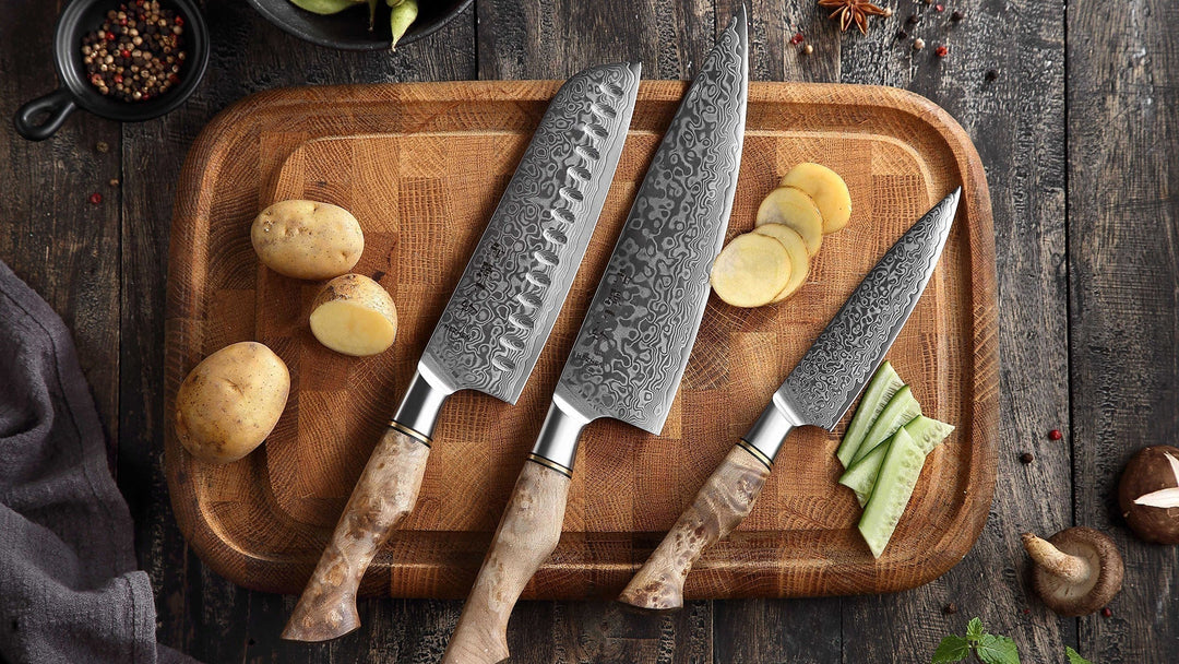 Exploring Damascus Kitchen Knife Sets