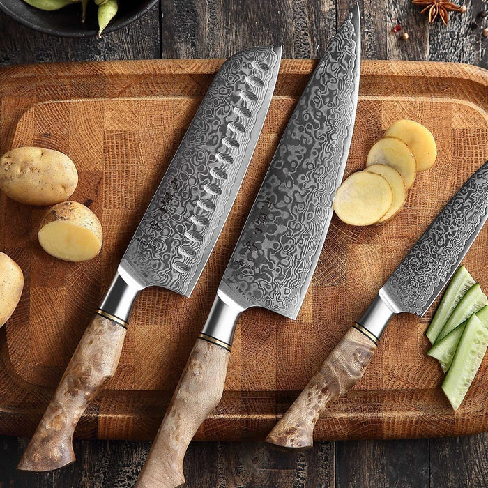 Exploring Damascus Kitchen Knife Sets