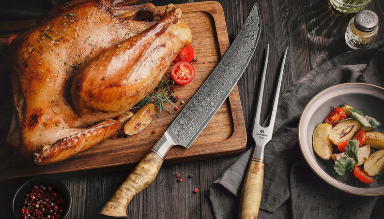 Why Damascus Kitchen Knives Are a Must for U.S. Home Cooks