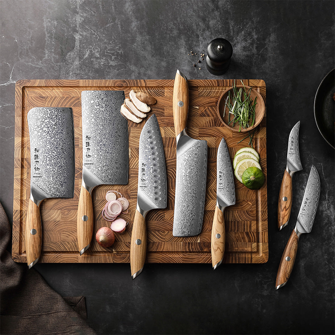 7 Piece Knife Sets