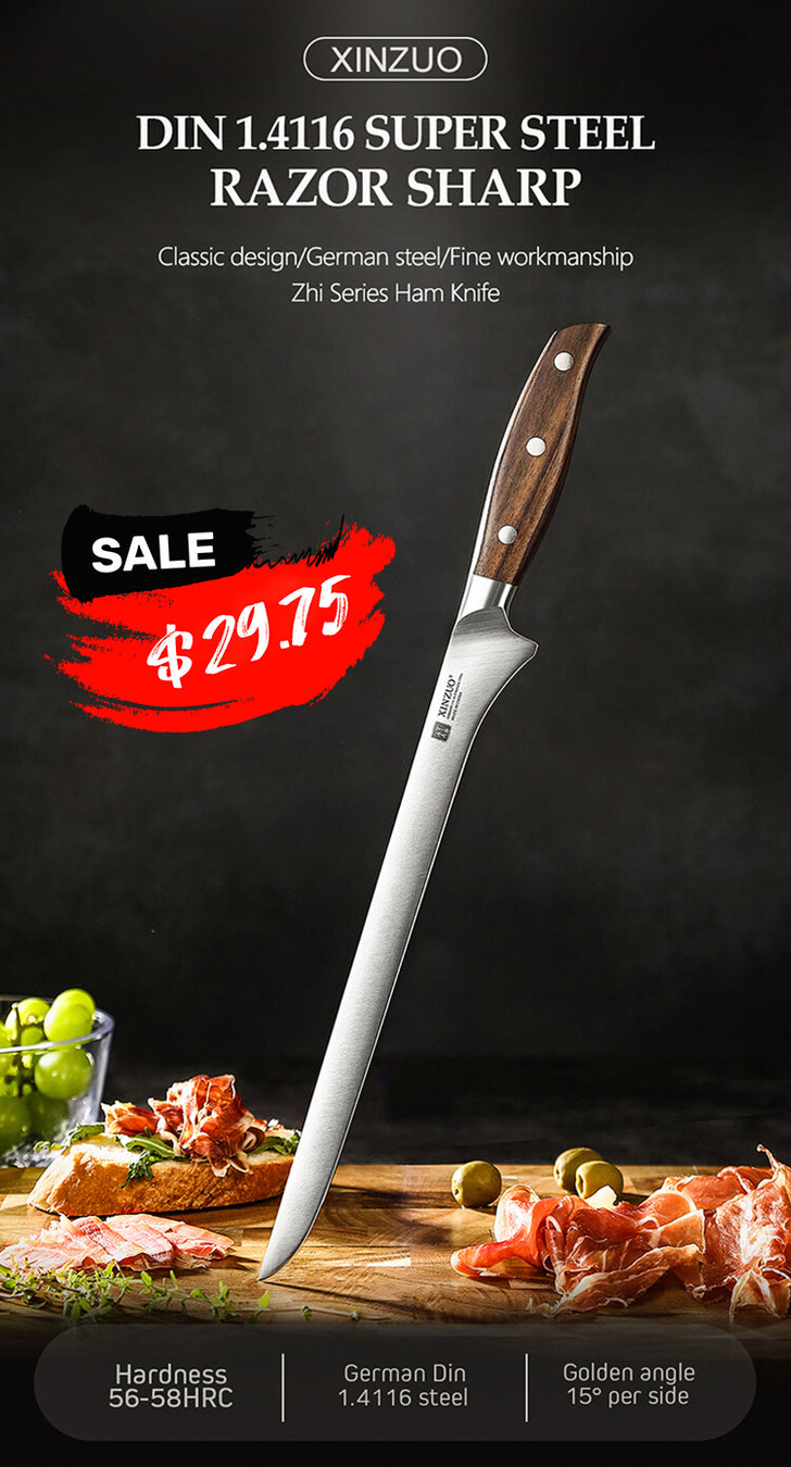 Xinzuo B35 Ham Meat Carving Knife on sale