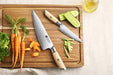 Xinzou B37S 2 pc Composite Stainless Steel Kitchen Knife Set with Pakka Wood Handle - The Bamboo Guy