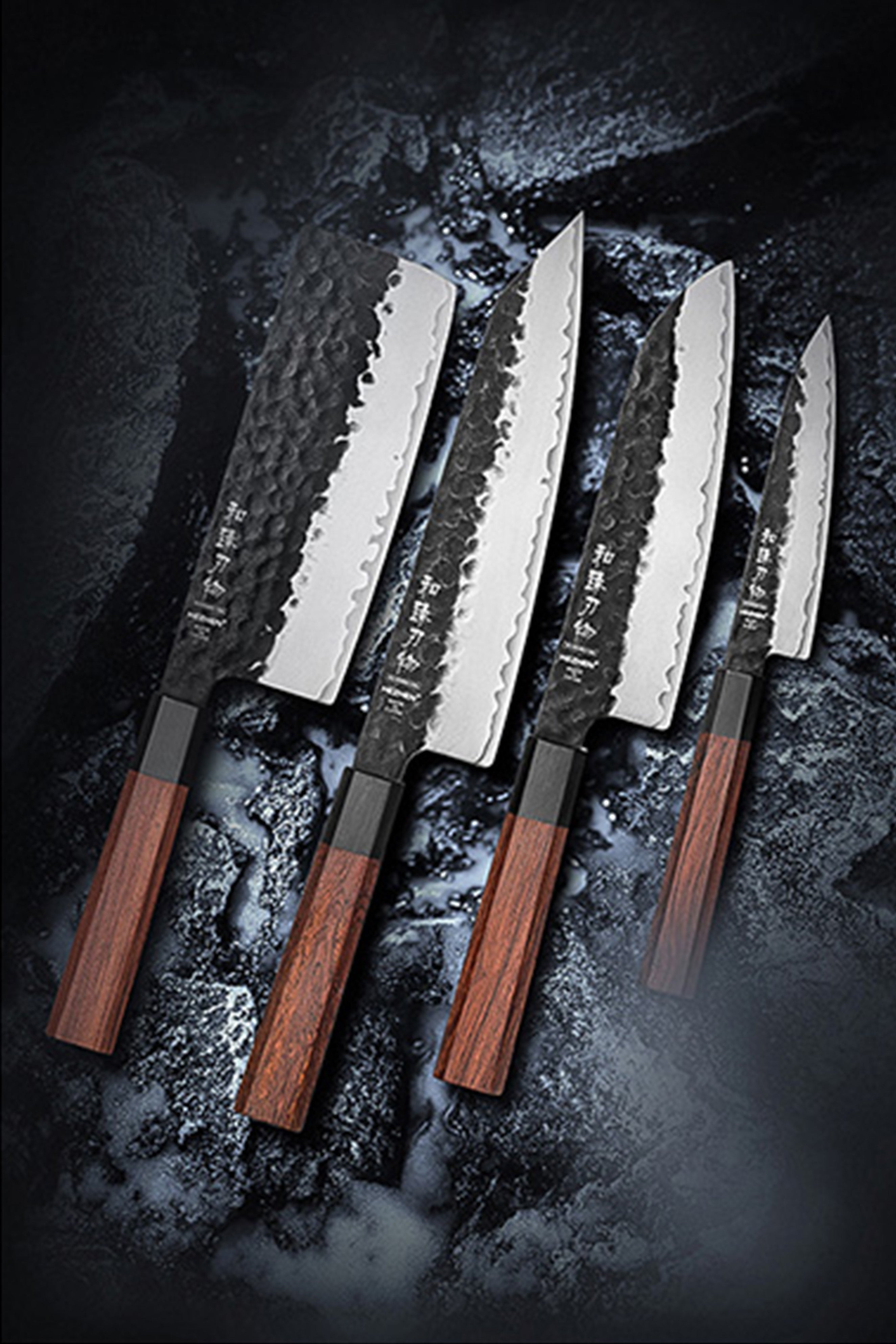 Hezhen PM8S Retro Series 4 Pcs Knide Set Bunka 8.5