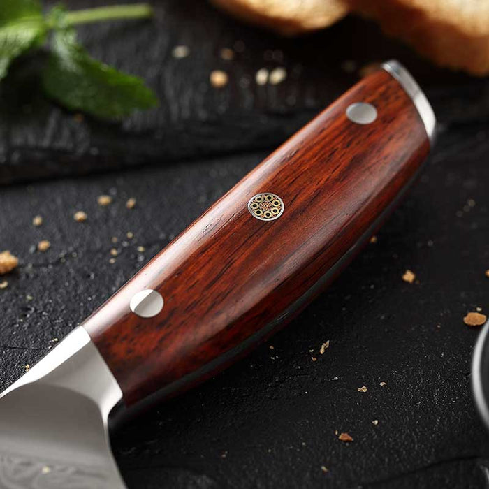 Xinzuo B27 8.5" 67 Layer Japanese Damascus Bread Knife Damascus Steel Bread Knife