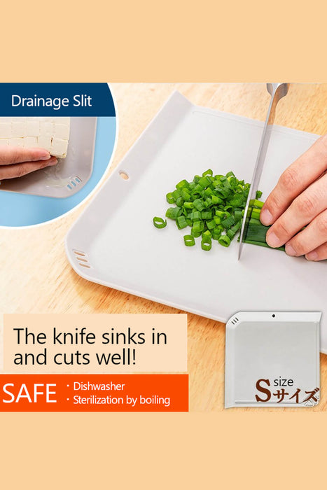 Bendable Rubber Cutting Board Bleach Dishwasher Safe Anti Slip