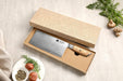 Xinzuo B37S Composite Stainless Steel Kitchen Cleaver Knife with Pakka Wood Handle - The Bamboo Guy