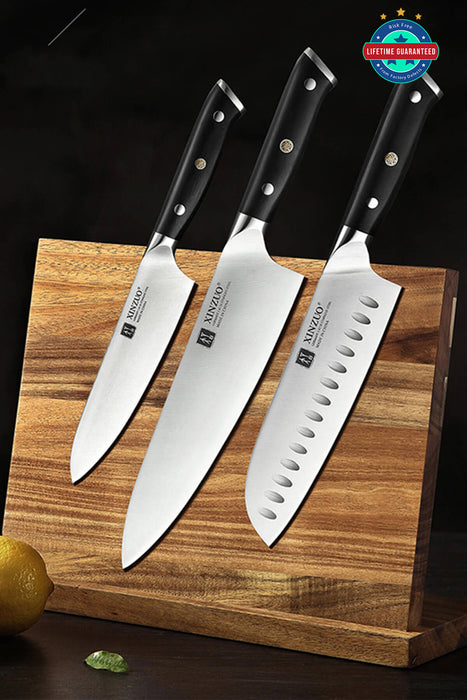Xinzuo B35 3 Pcs German Carbon Steel Knife Set