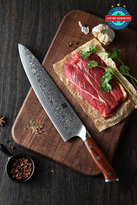 Xinzuo B13R 67 Layer Japanese Damascus Chef Knife