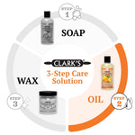 CLARK'S Coconut Cutting Board Soap - All Natural Castile Based 5