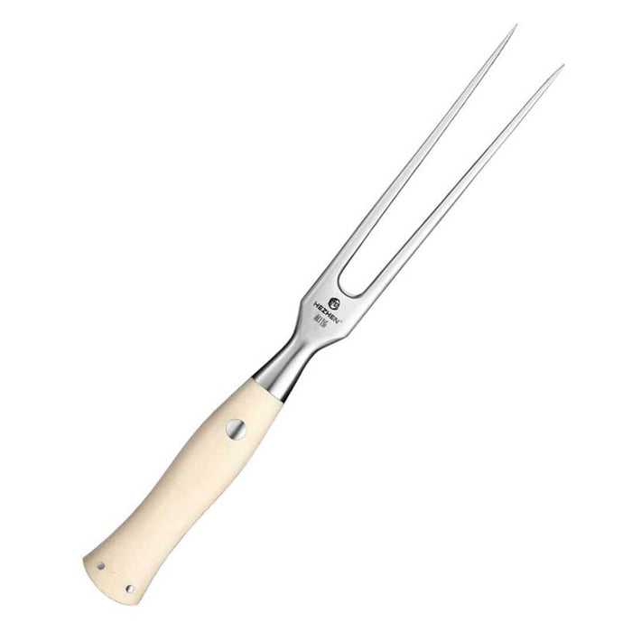 HEZHEN B38H Stainless Steel Turkey Fork Meat Fork & BBQ Fork G10 Handle 12