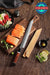 HEZHEN Kiritsuke Professional Handmade Japanese 110 layers Damascus Steel Sharp Kitchen Knife - The Bamboo Guy