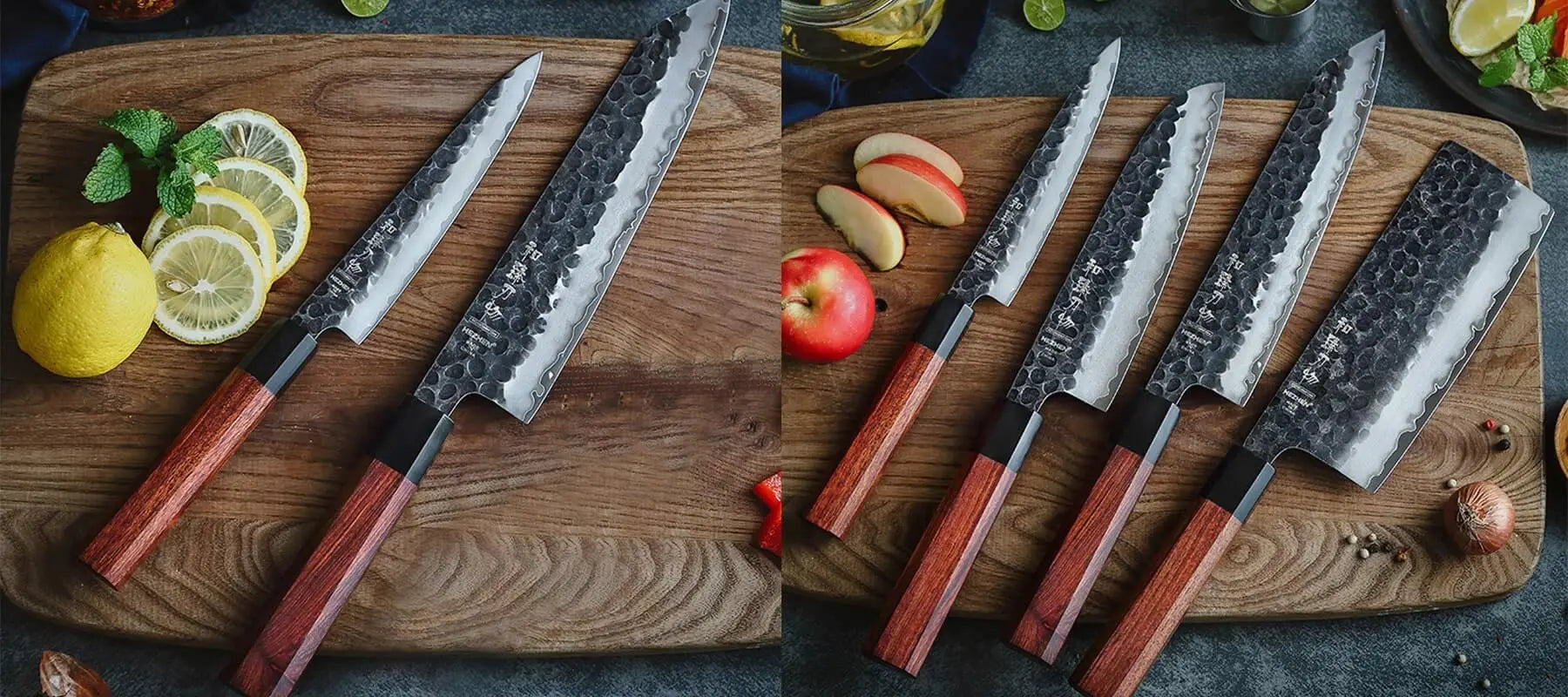 Hezhen PM8S Kitchen Knife Set