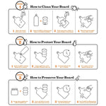 CLARK'S Cutting Board Finish Wax - Orange and Lemon Scented 5