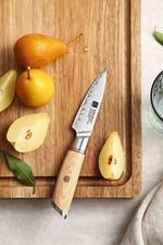 Xinzou B37S Composite Stainless Steel Paring knife with Pakka Wood Handle
