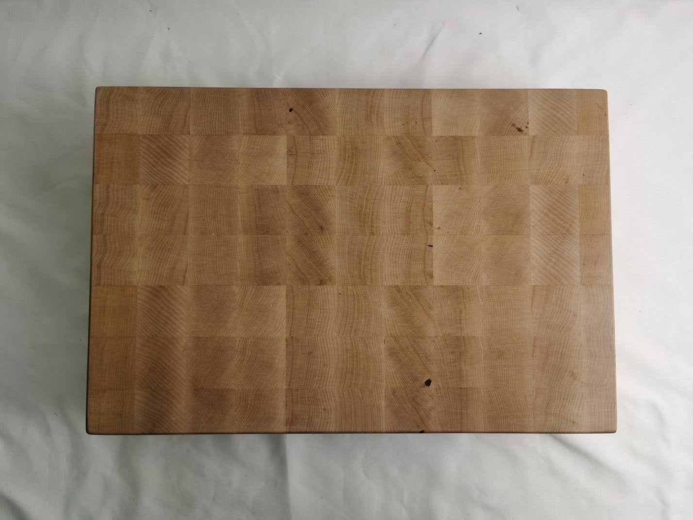 Butcher Block End Grain Cutting Board Maple Square Blocks 12"x18"x1.5