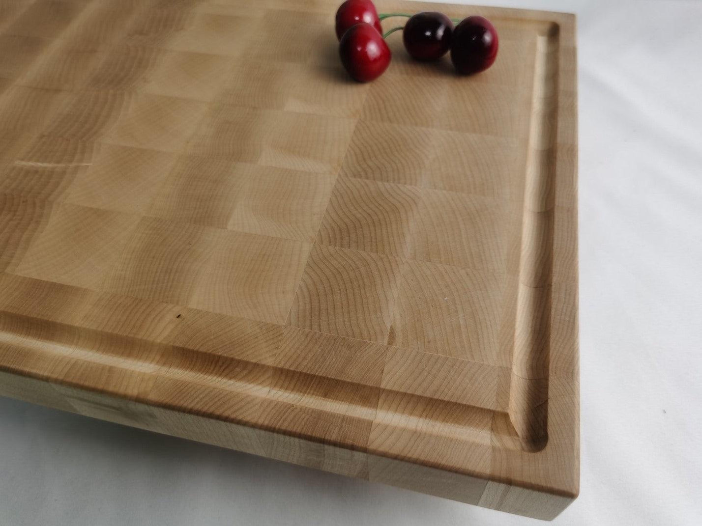Butcher Block End Grain Cutting Board Maple Square Blocks 12"x18"x1.5