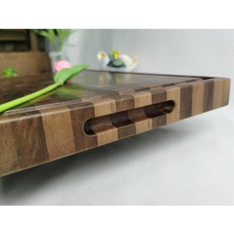Quality End Grain Walnut Cutting Board Rectangular Blocks 6