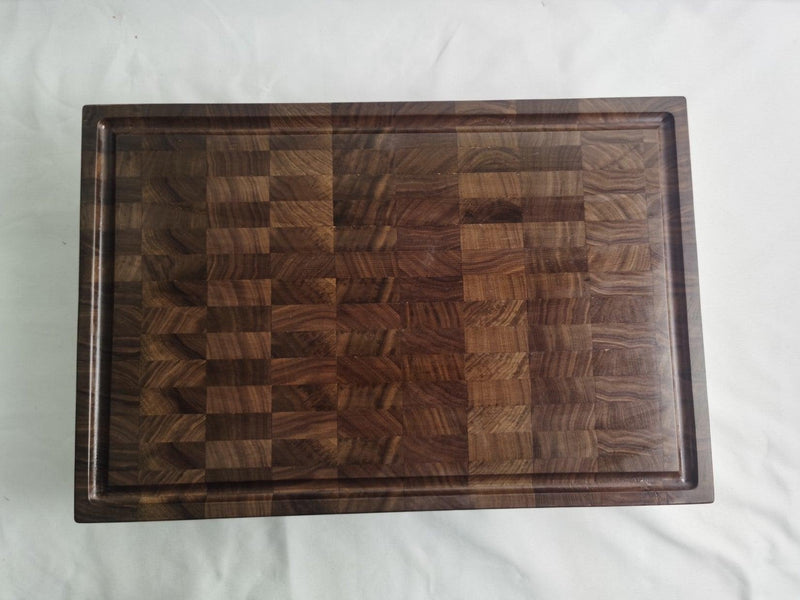 Quality End Grain Walnut Cutting Board Rectangular Blocks 2