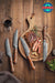 TBG9 Set Of 4, 67 Layer Japanese Damascus Stainless Steel Steak Knives - The Bamboo Guy