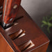 XINZUO Kitchen Knife Stand Knife Block Natural Acacia Wood - The Bamboo Guy
