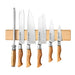 XINZUO Maple Magnetic Wall Knife Hangers 15.8 inch - The Bamboo Guy