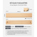 XINZUO Maple Magnetic Wall Knife Hangers 15.8 inch - The Bamboo Guy