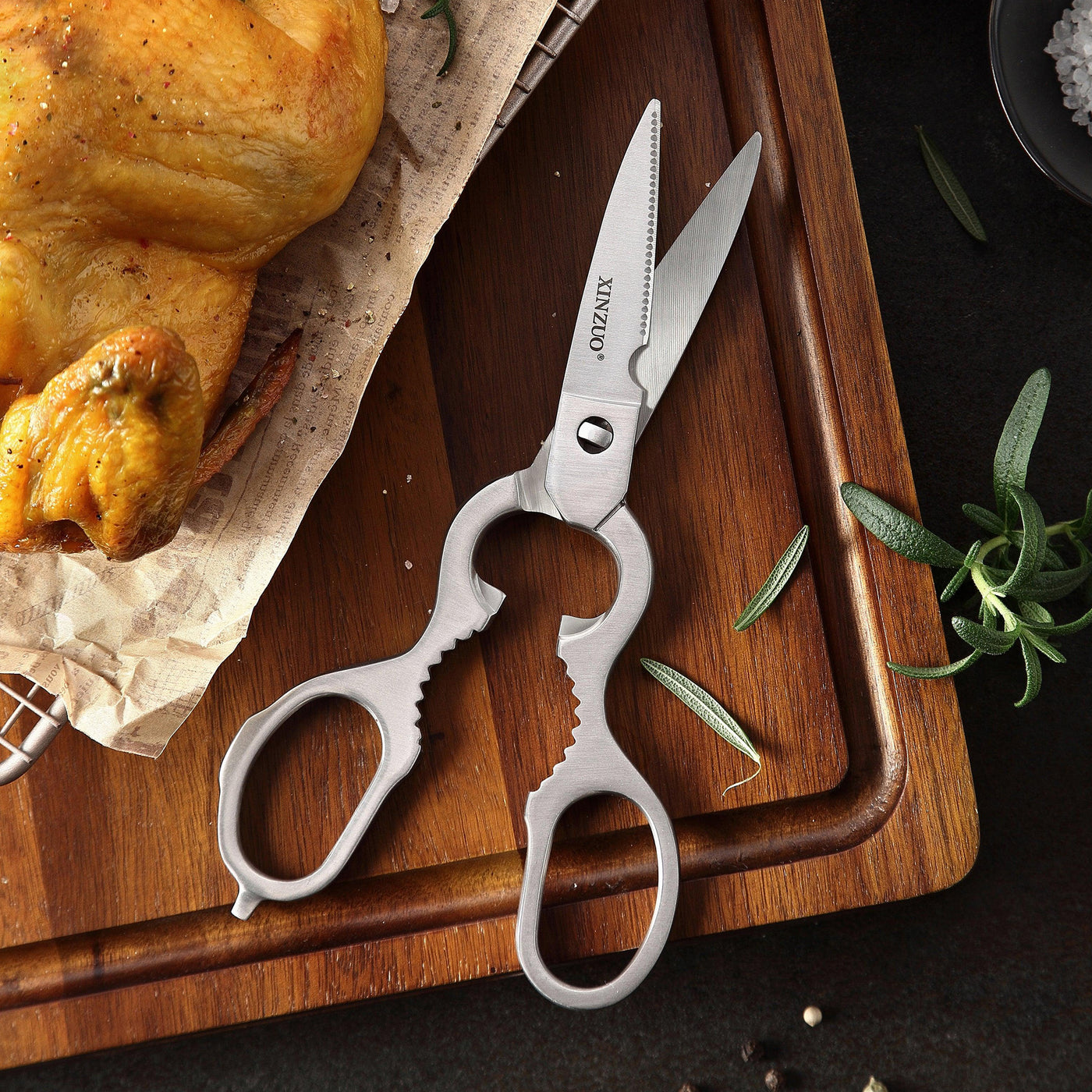 Xinzuo Detachable Cooking Shears - Stainless Steel — The Bamboo Guy