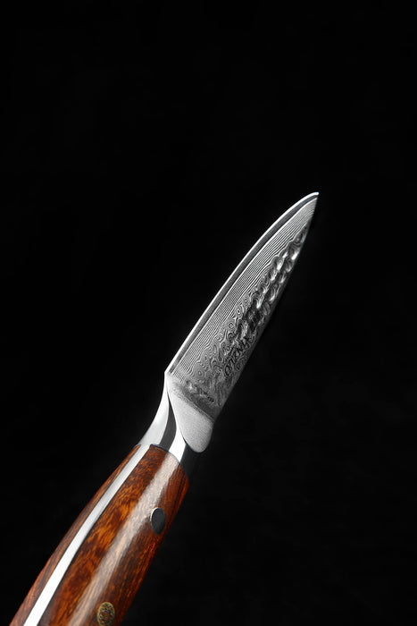Xinzuo B13D 8" 67 Layer Damascus Paring Knife Damascus Steel Paring Knife