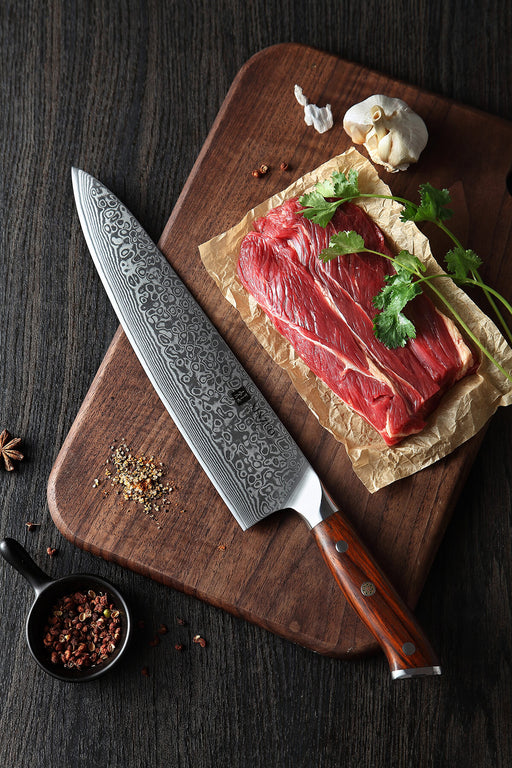 https://www.thebambooguy.com/cdn/shop/files/Xinzuo-B13R-67-Layer-Japanese-Damascus-Chef-knife-Rosewood-Handles_512x769.jpg?v=1698274148