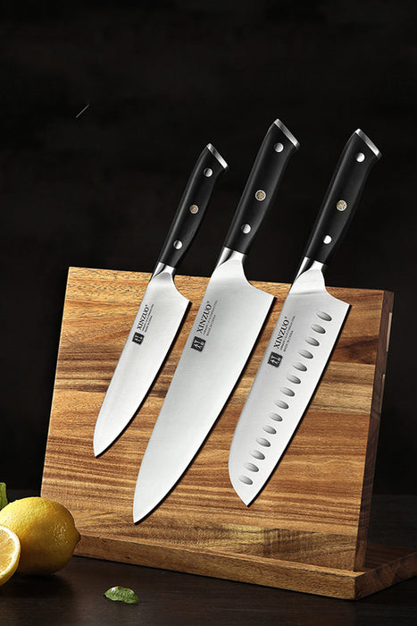 B13S 3 Pcs High Carbon Steel Kitchen Knife Set
