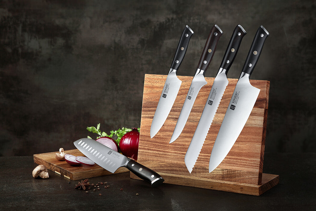 5 Pcs German High Carbon Steel Kitchen Knives Kitchen Knife Set