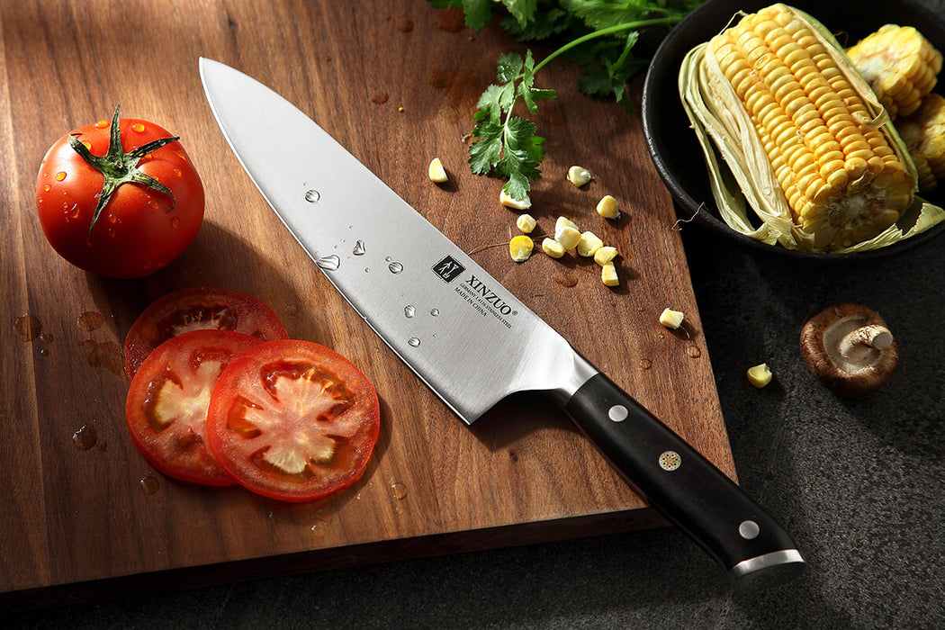 German High Carbon Steel Chef Knife blade