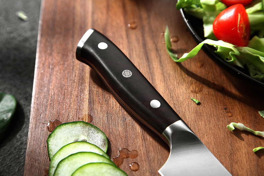 Xinzuo German 1.4116 Steel Kitchen Utility Knives with Ebony Handles