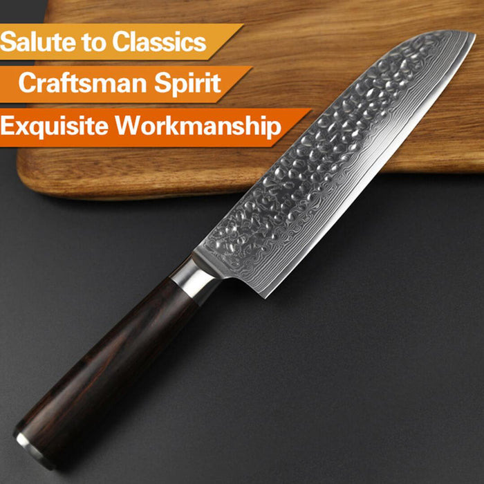 Xinzuo B1H 3 Pcs 67 Layer Damascus Steel Kitchen Knife Set 16