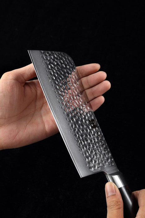 Xinzuo B1H 6.5" 67 Layer Damascus Meat Cleaver Damascus Steel Meat Cleaver