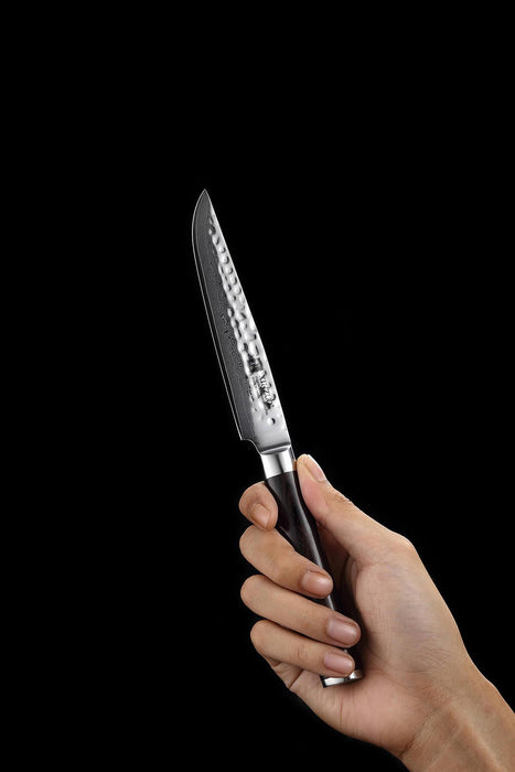 Xinzuo B1H 5" 67 Layer Japanese Damascus Steak Knife Damascus Steel Steak Knives Open Box