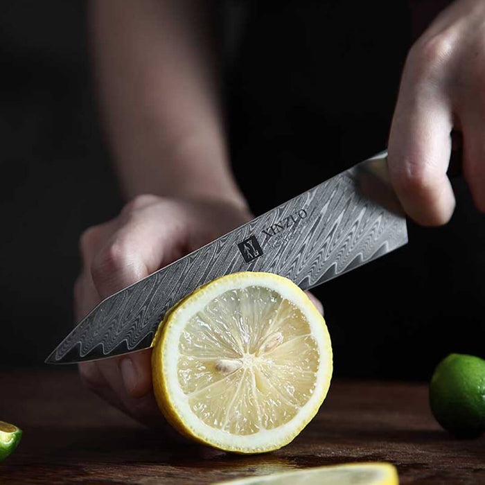 Xinzuo B27 3 Pcs 67 Layer Damascus Chef knife Set 4