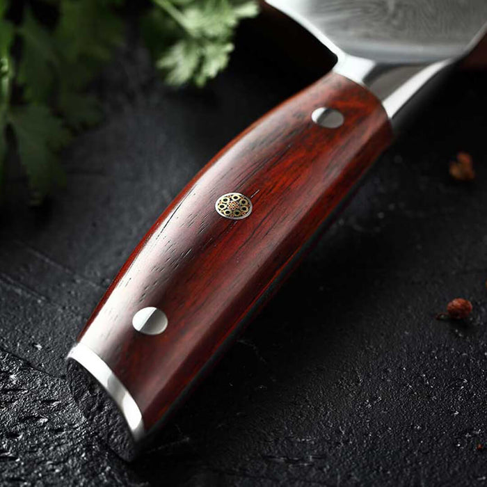 Xinzuo B27 3 Pcs 67 Layer Damascus Chef knife Set 7