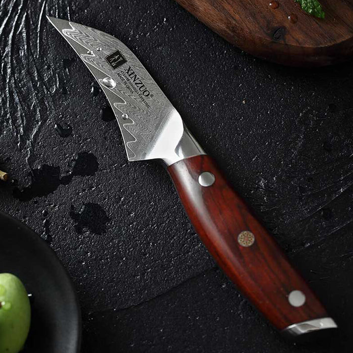 Xinzuo B27 5 Pcs 67 Layer Damascus Chef knife Set 3