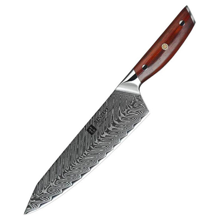 Xinzuo B27 67 Layer Japanese Damascus Chef Knife 12