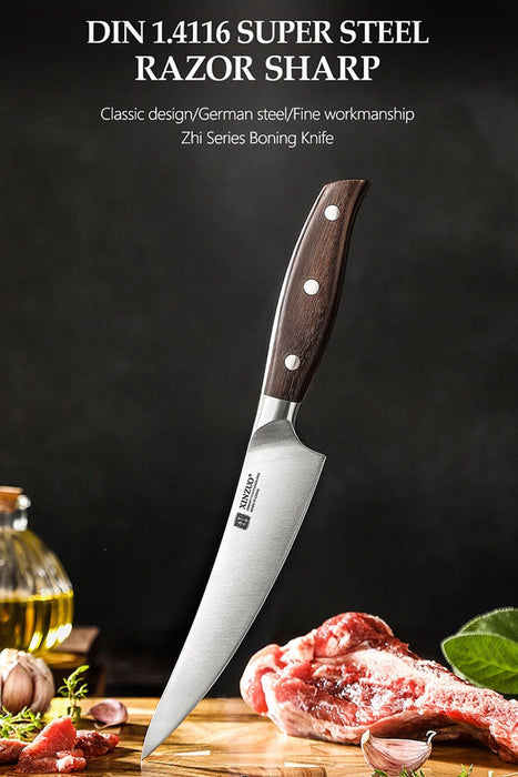 Xinzuo B35 German Stainless Steel High Carbon Boning Kitchen Knife