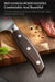 Xinzuo B35 German Stainless Steel Sandalwood Kitchen Frozen Food Knife - The Bamboo Guy